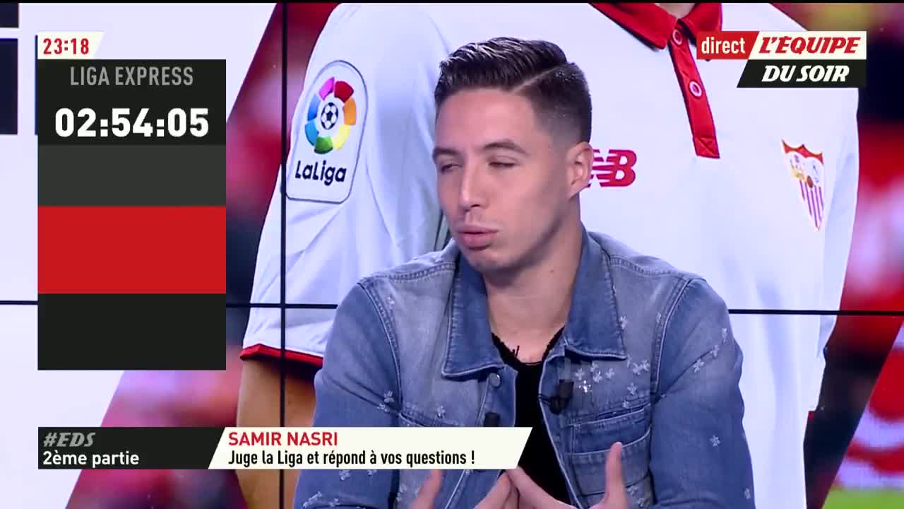 VIDEO: Samir Nasri chooses between Messi and Ronaldo.