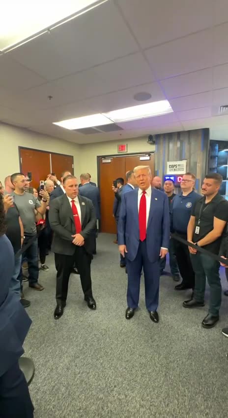 President Trump "Anybody that’s a member of Defund the Police cannot be President"!