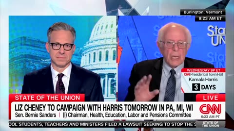 CNN Can’t Stop Talking About 'Arnold Palmer's Penis' While Covering Trump Rally - Tapper with Bernie
