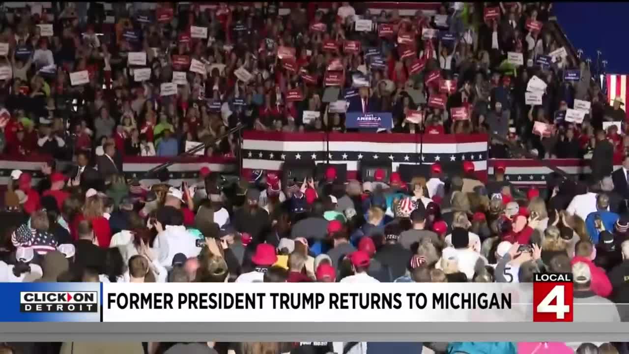 President Donald Trump Rally in Washington