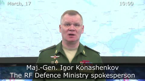 Briefing by Russian Defence Ministry