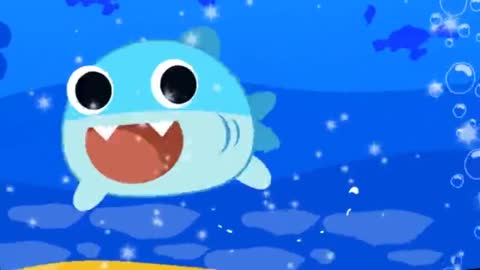 Learning the Shark Baby Animated Children's Music