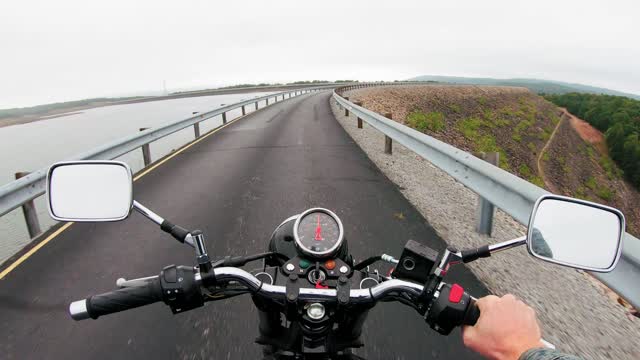 Bike riding on mountain roads ☺️⛱️