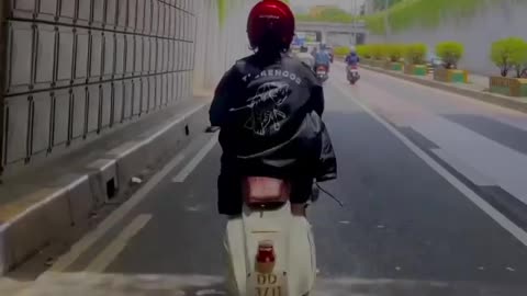 Girls scooter Indonesia Sintya