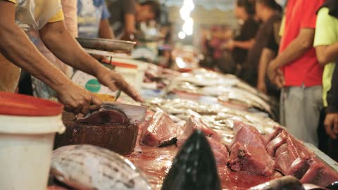 Fish Market in Thailand