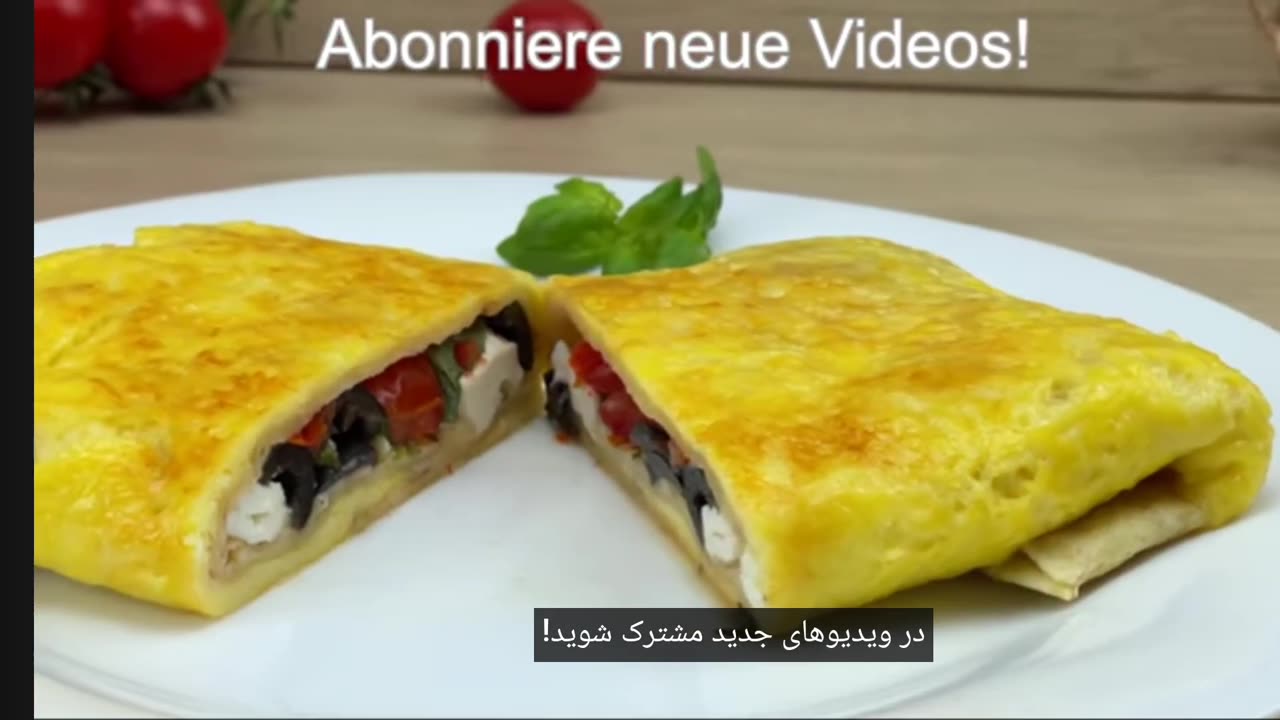 Just pour the egg on the tortilla. You will be surprised by the result