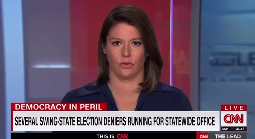 CNN is panicked that Trump-backed “election deniers”