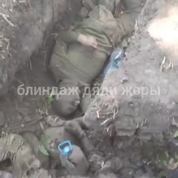 Russian soldier flims Ukrainian casualties in Kursk oblast