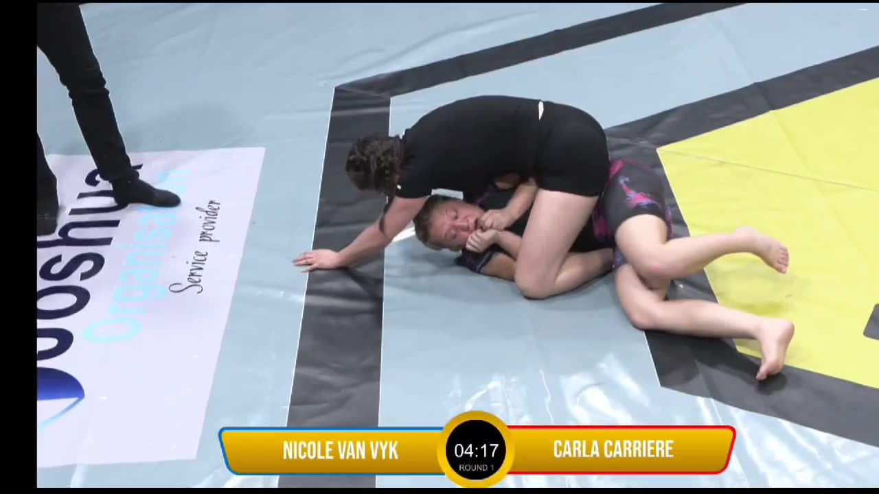 Highlight - ACE 1 Women Grappling under 65kg World Title fight: Carriere vs. Van Vyk