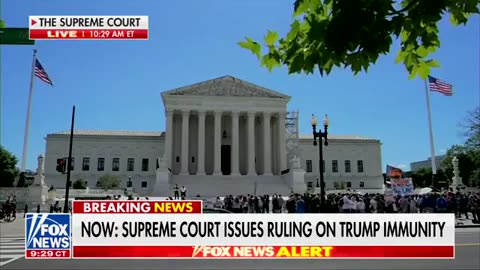 🚨Supreme Court rules 6-3 on presidential immunity case determining immunity for presidents