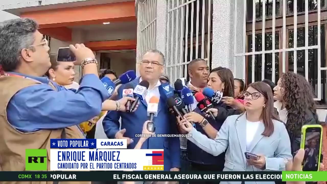La jornada electoral en Venezuela transcurre en calma