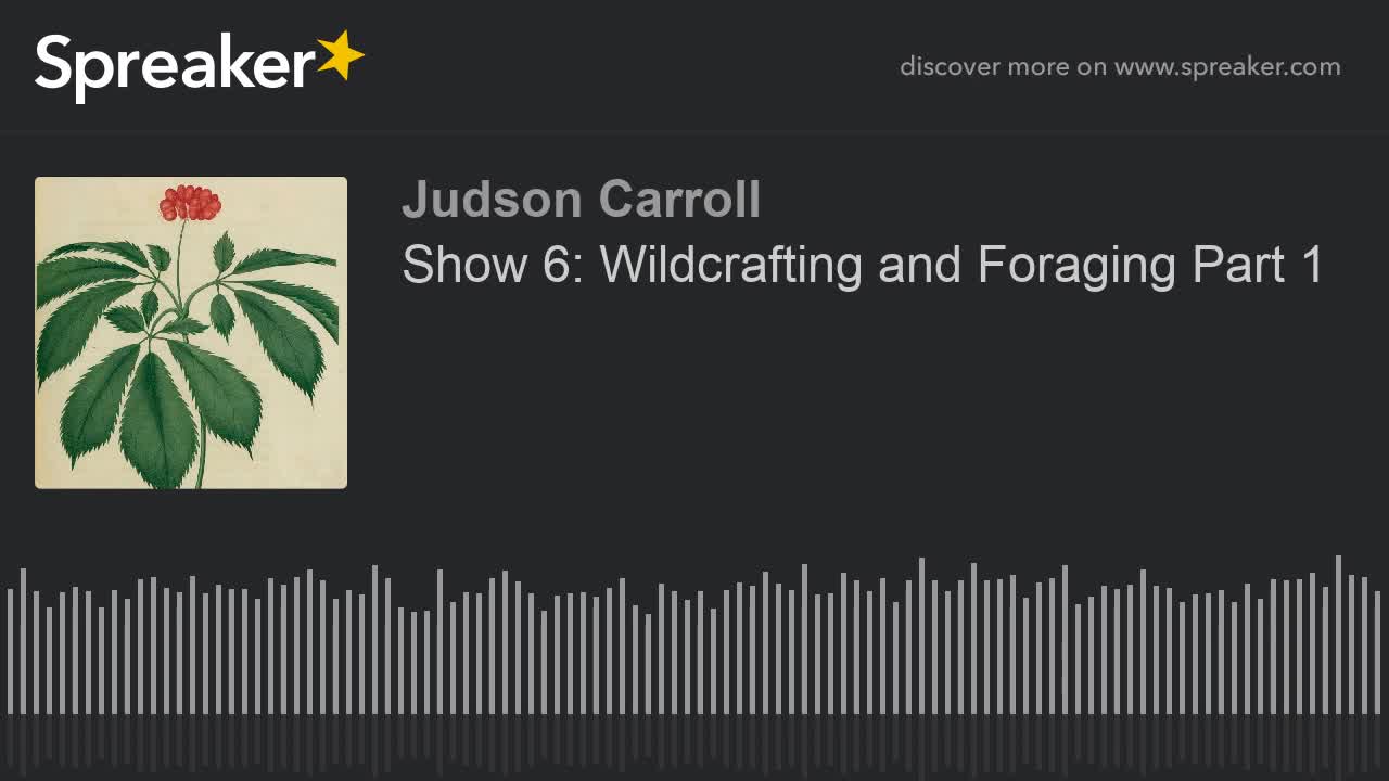 Show 6: Wildcrafting and Foraging Part 1, part 2