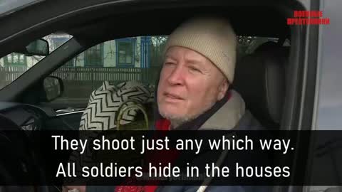 A refugee from Mariupol told how Ukrainian snipers killed local