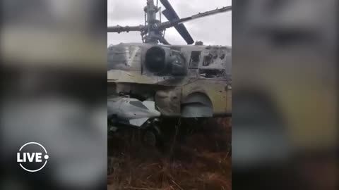 APU showed video from the downed RASHIST KA-52 helicopter