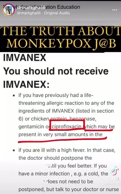 The Truth About The MonkeyPox Jab