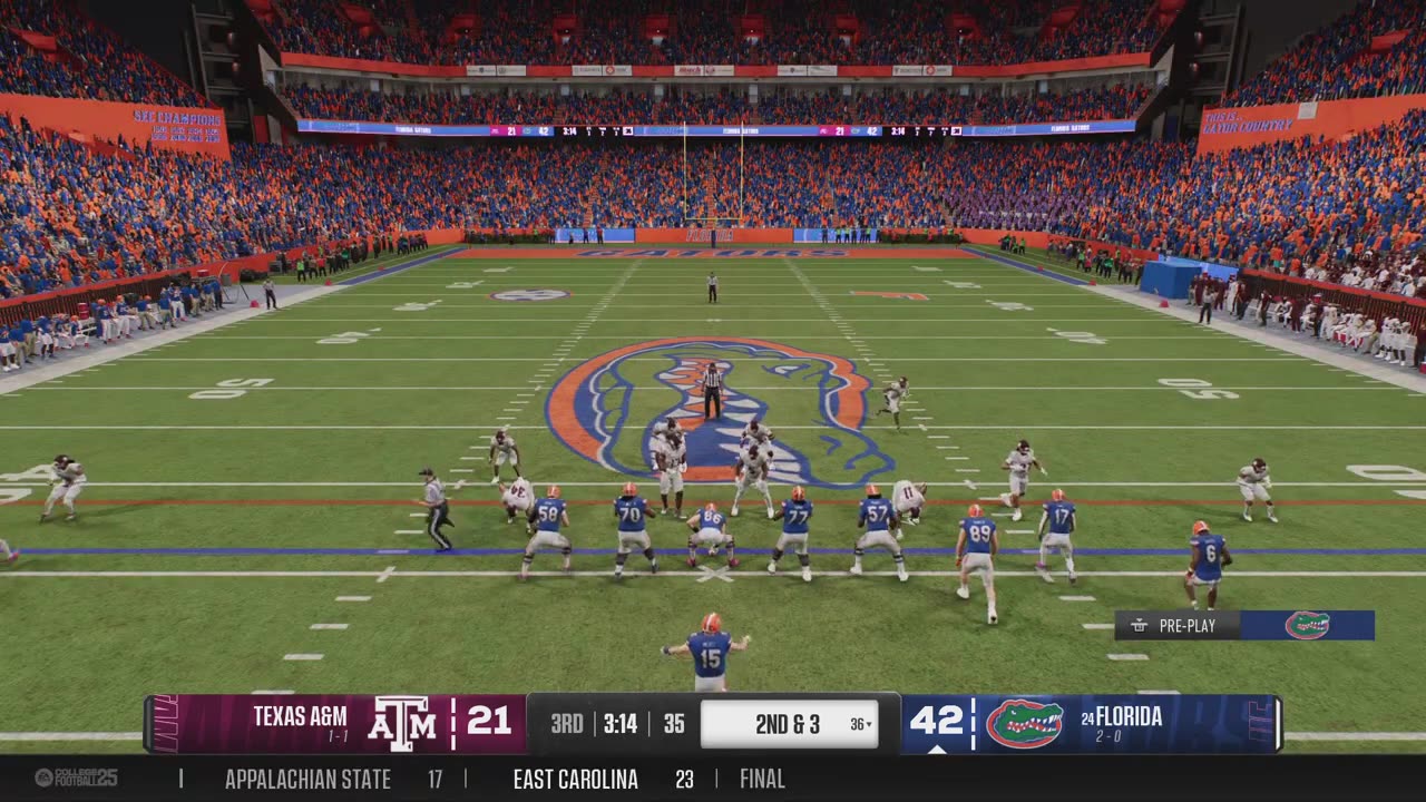 EA sports College football 25 Florida gators Dynasty episode 1