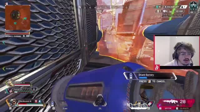 INSANE END GAME IN KINGS CANYON RANKED!!! | Albralelie