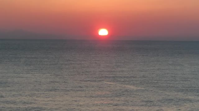 Sunrise from above the sea2