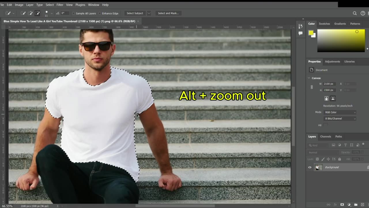 Change T shirt color in photoshop just in two minutes.