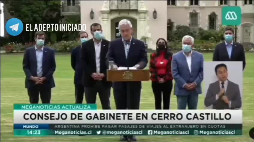 Presidente chileno declara guerra a la especie humana