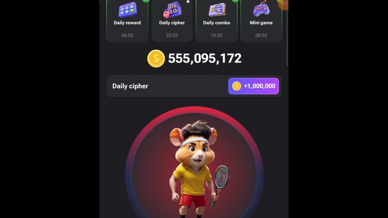 21 AUGUST HAMSTER KOMBAT DAILY CIPHER