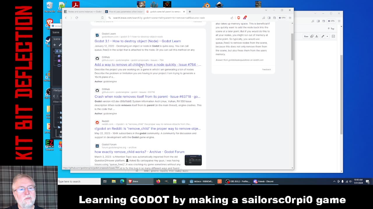 Learning GODOT by making a sailorsc0rpi0 game