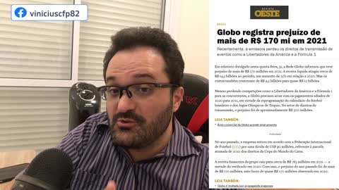 DECADENTE! Rede Globo segue encolhendo e reporta novo prejuízo multimilionário