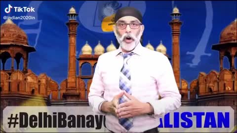 Khalistani pro agenda propaganda video for reporting purposes