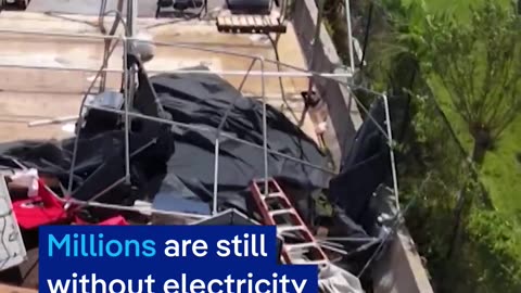 Hurrricane Milton leaves death and destruction in its wake in Florida _ DW News