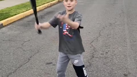 Baseball trick