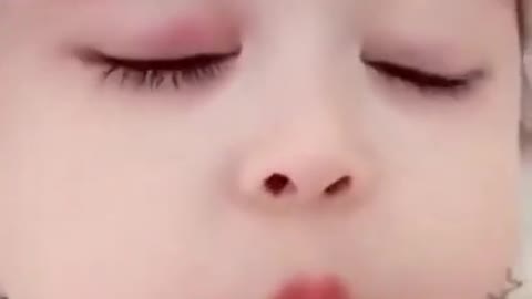 Cute Baby talking