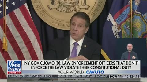 Cuomo slams sheriff as 'dictator'