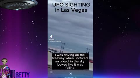 UFO Sighting in Las Vegas