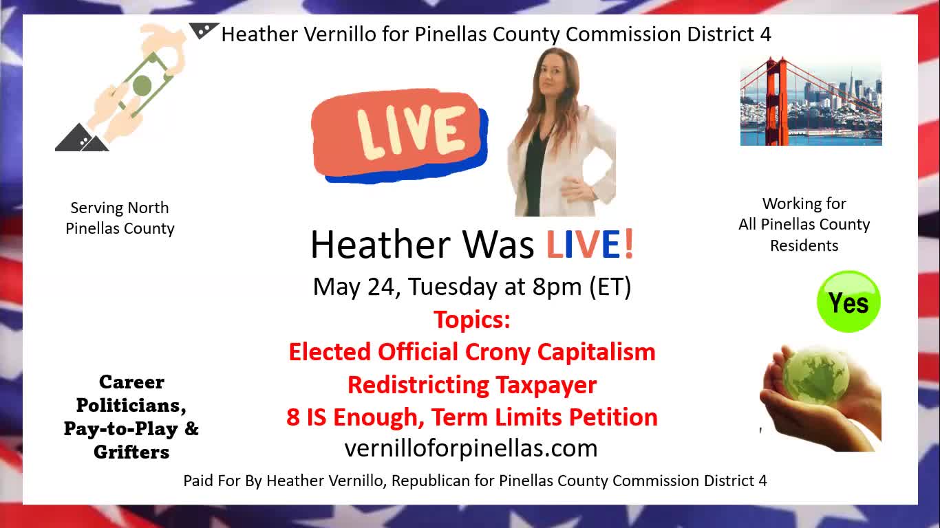 Heather Vernillo Discusses Term Limits, Crony Capitalism, and Voters Paying Legal Fees