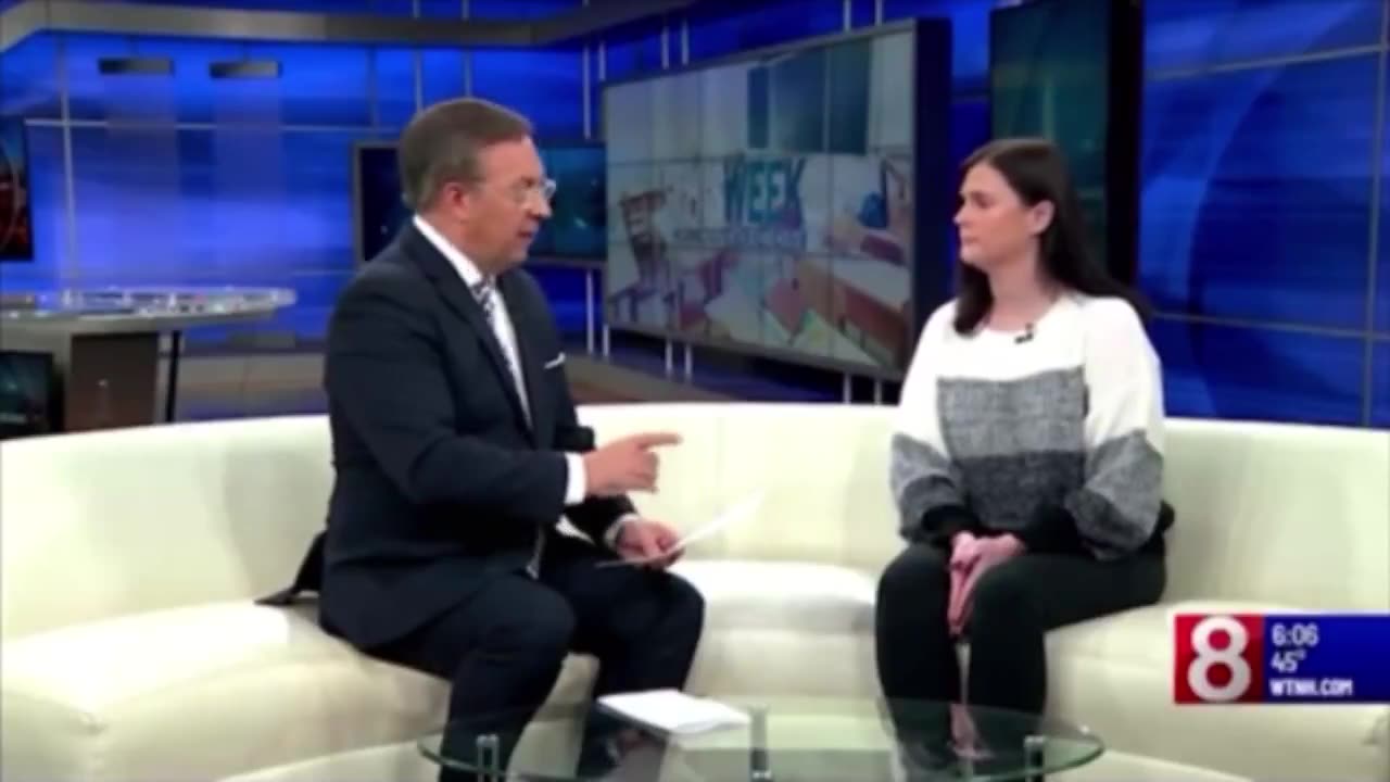 Connecticut teacher starts bawling on air after she was forced to resign