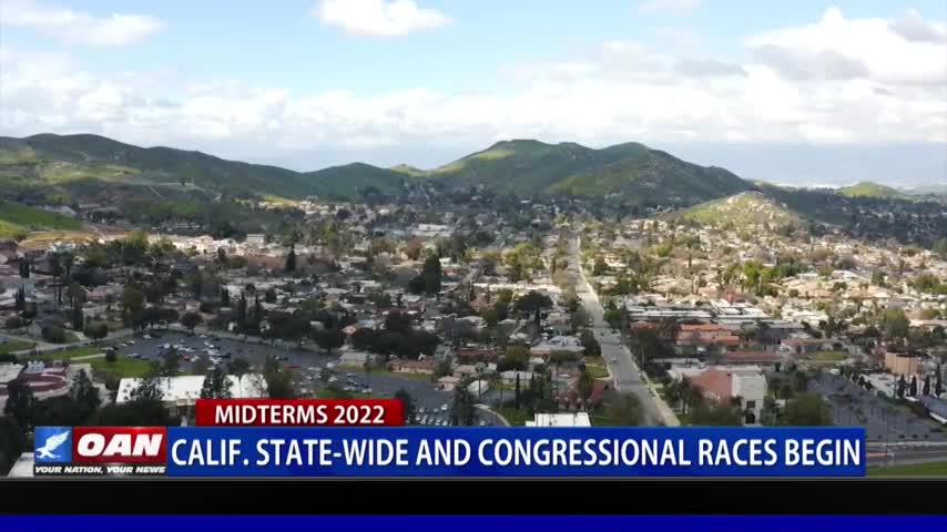 Calif. statewide, congressional races begin