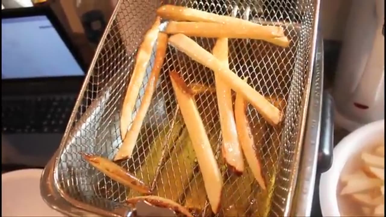 English Pub style fries for fish and chips recipe