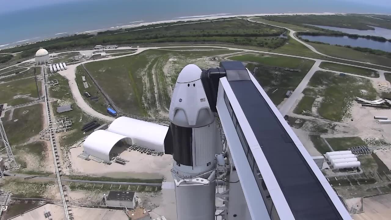 SpaceX DM-2 Flight Day Highlights - May 30, 2020