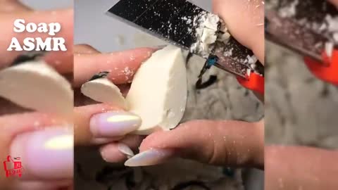 ASMR Soap Carving SATISFYING!!!