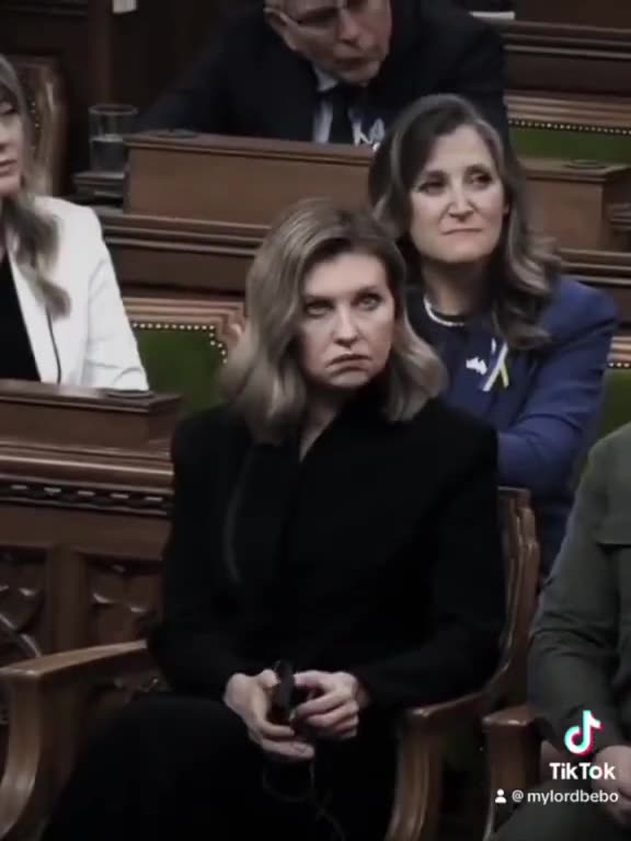 When you begin to realize that you might end up like Eva Braun..... (Zelensky's wife)