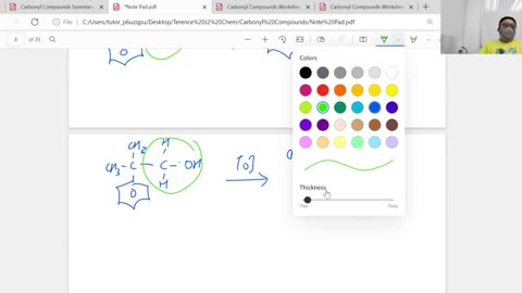 JC Chemistry Lesson Taught by Mr. Terence in Singapore - SG Chemistry