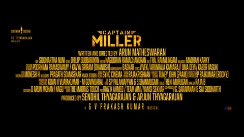 CAPTAIN MILLER - Trailer