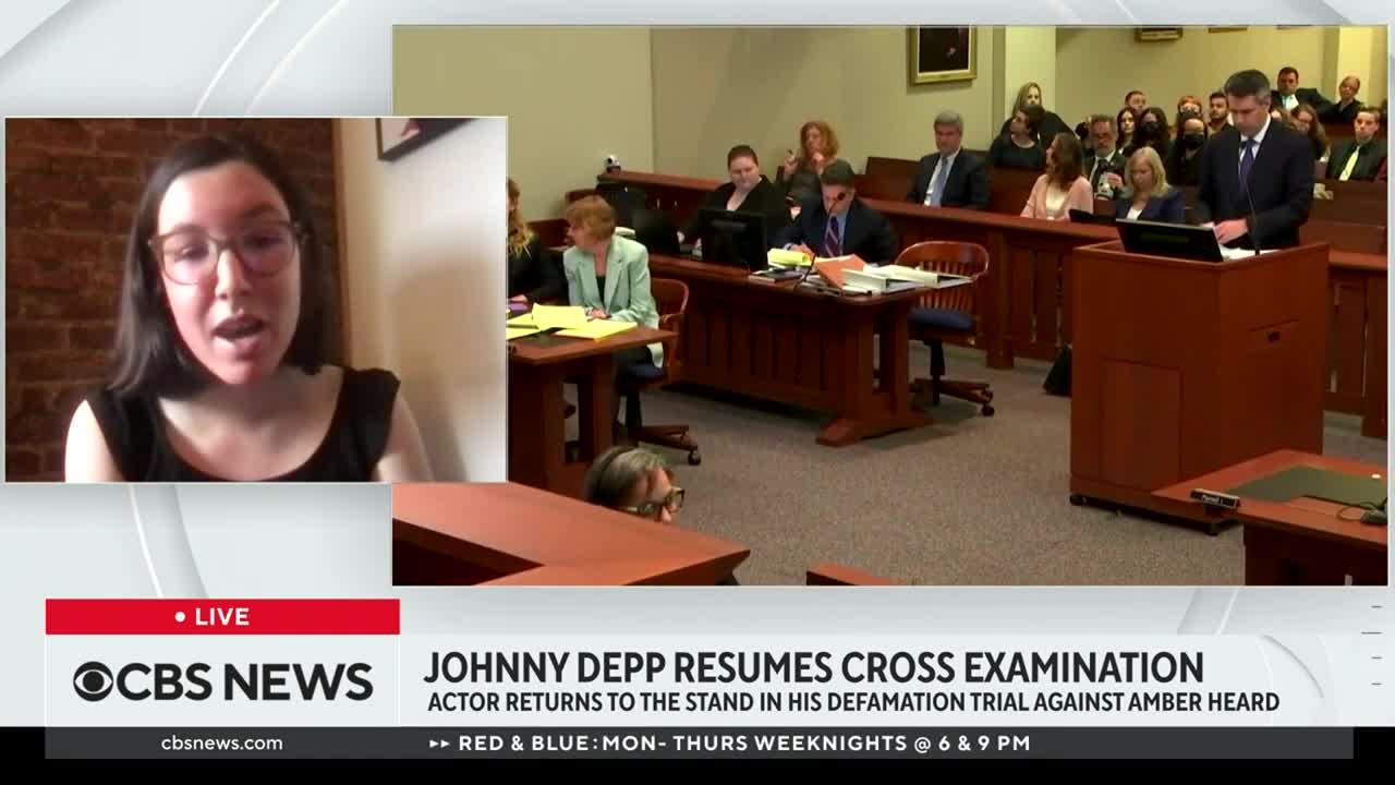 Johnny Depp returns to the witness stand in defamation trial