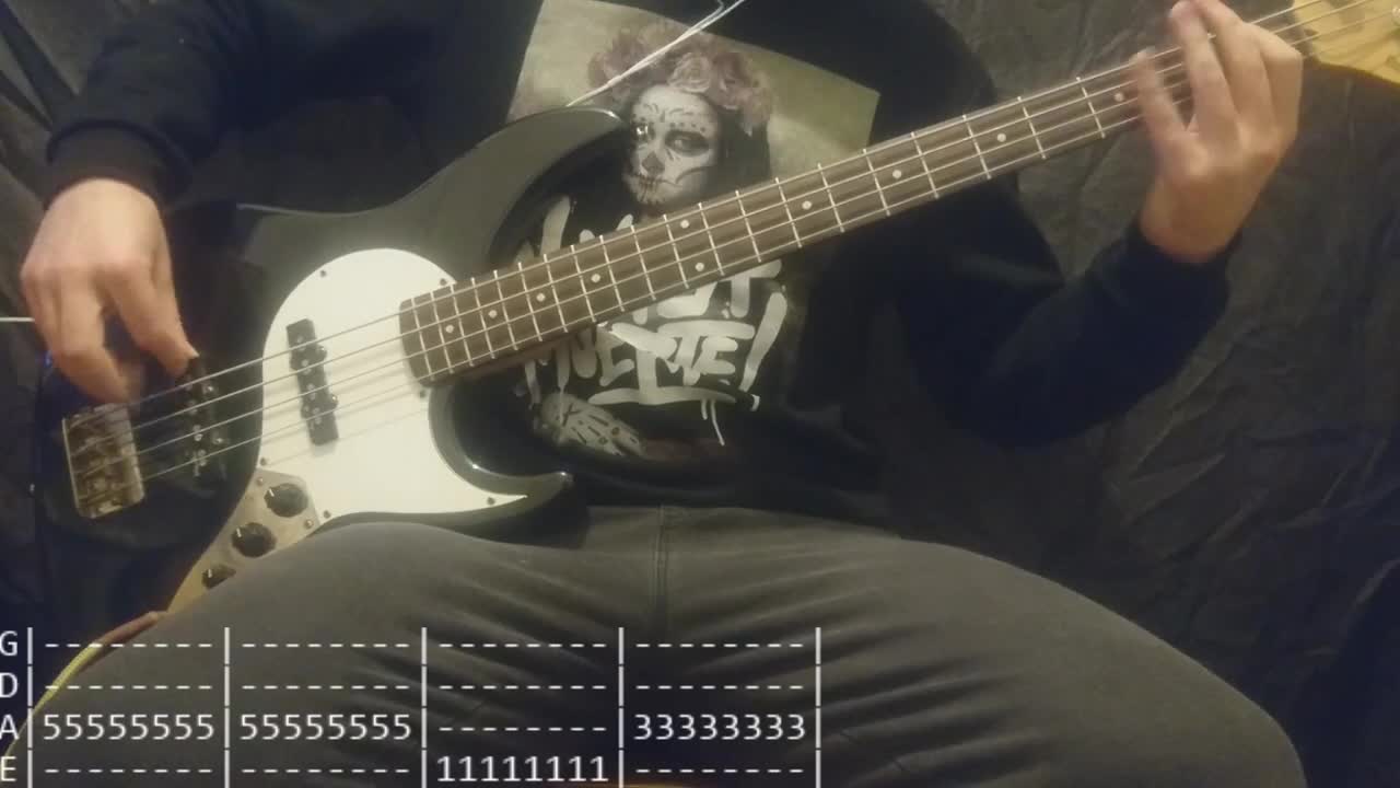 Linkin Park - Valentine's Day Bass Cover (Tabs)