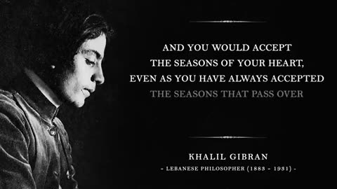 Pain - Khalil Gibran (Powerful Life Poetry)