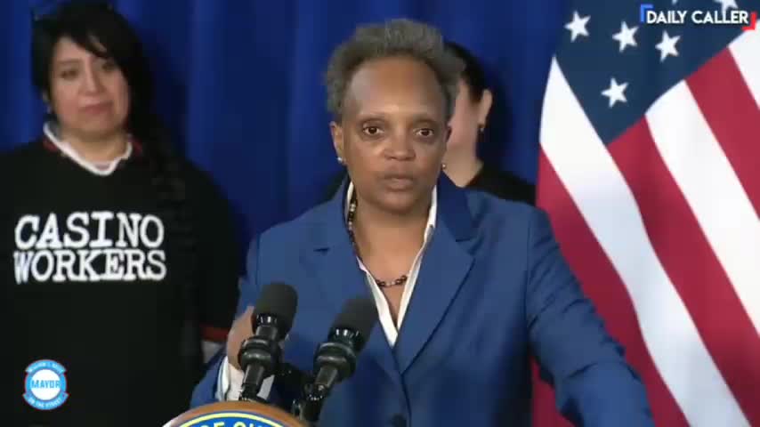 Mayor Lightfoot loses it after a reporter questions about Chicago's rising crime rates