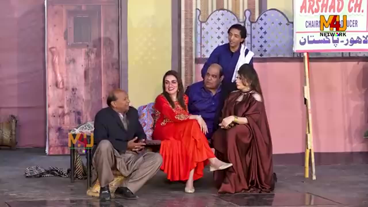 Agha Majid and Eman Malik | Saleem Albela | New Stage Drama | Ishara Akh Da