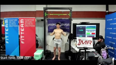 NEW WORLD RECORD - Doug Censor Martin Breaks The 24 Hour Pull Up World Record LIVE (Sept 7th 2024)