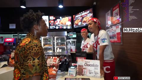 Speed Tries Indonesian KFC