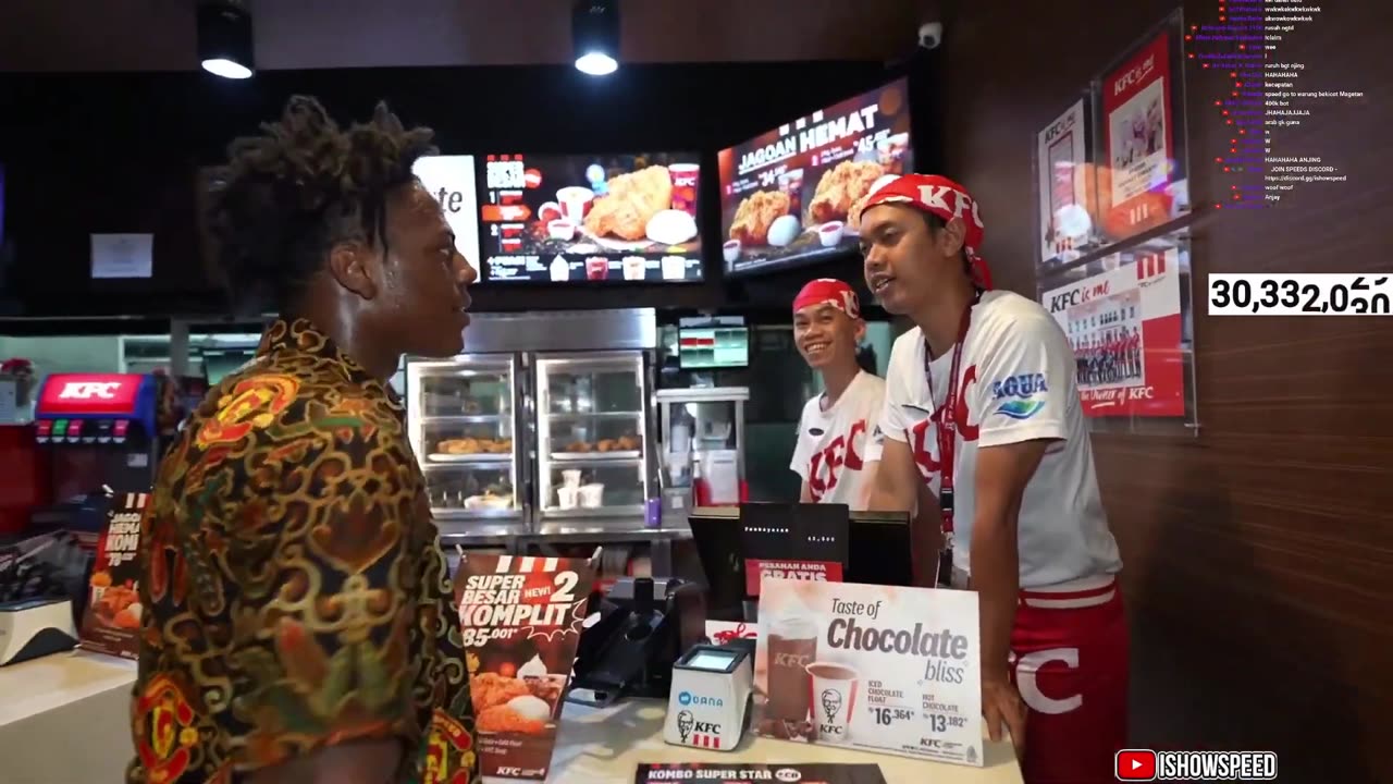 Speed Tries Indonesian KFC